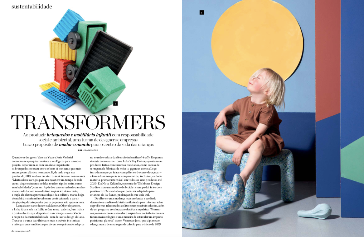 Luke's Toy Factory Featured in Casa Vogue Brazil