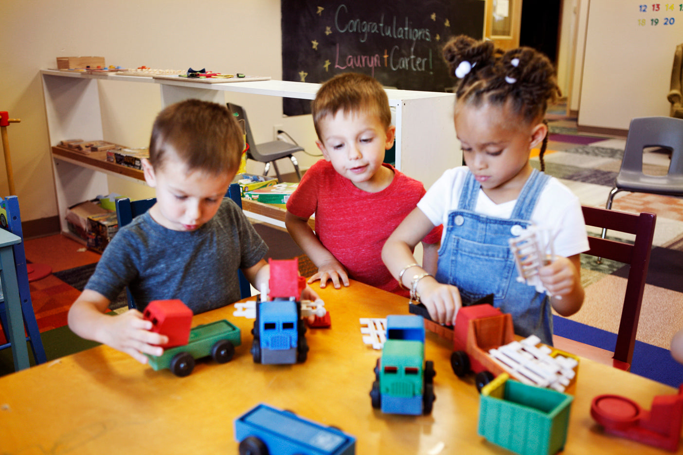 Preschool Play Truck Box Set - 4 Pack