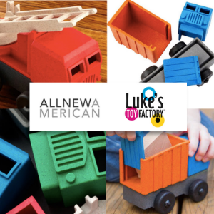 All New American features Luke's Toy Factory
