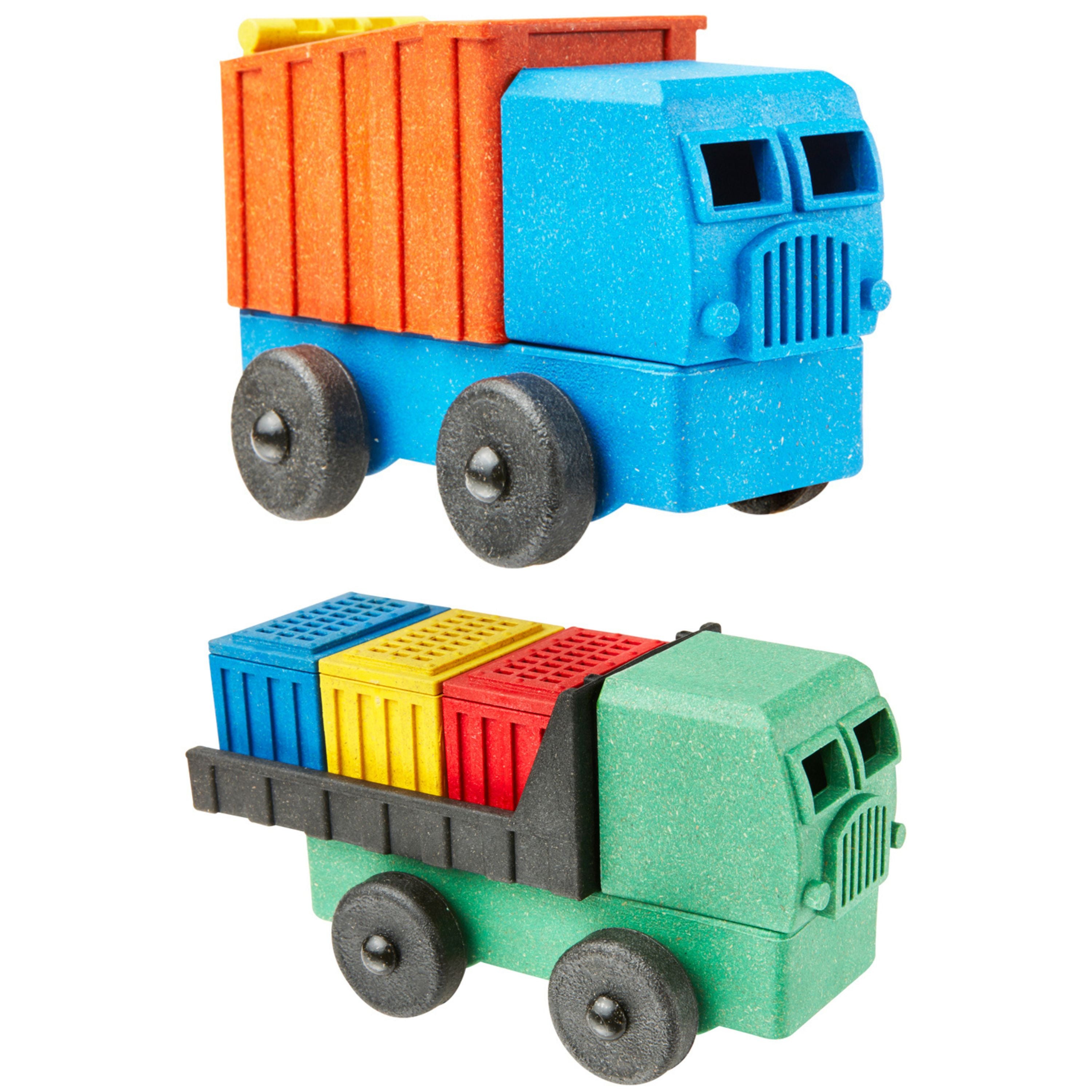 Luke's Toy Factory Dump Truck Toy and Cargo Truck Toy