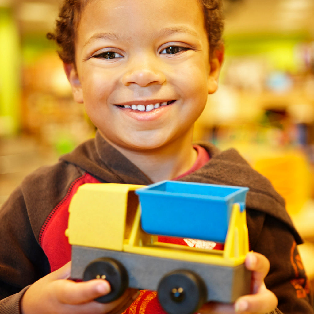 Luke's Toy Factory Tipper Truck toy for preschool aged children