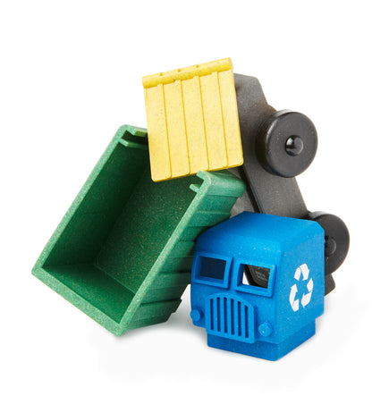 Luke's Toy Factory Recycling toy truck parts