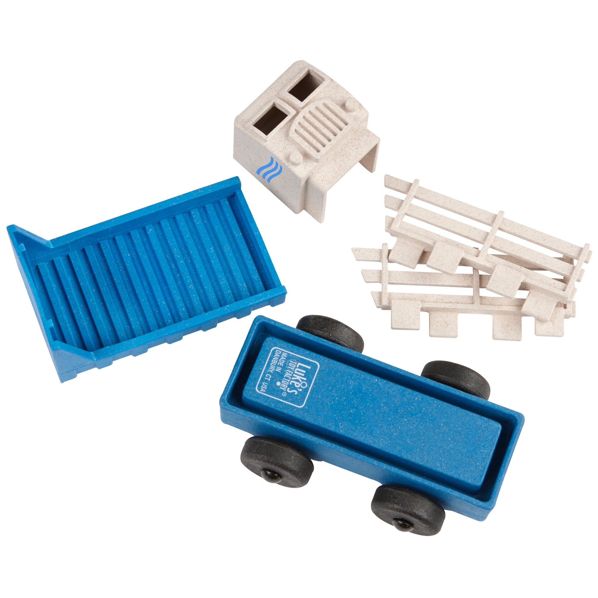 Stake Truck Toy BLUE