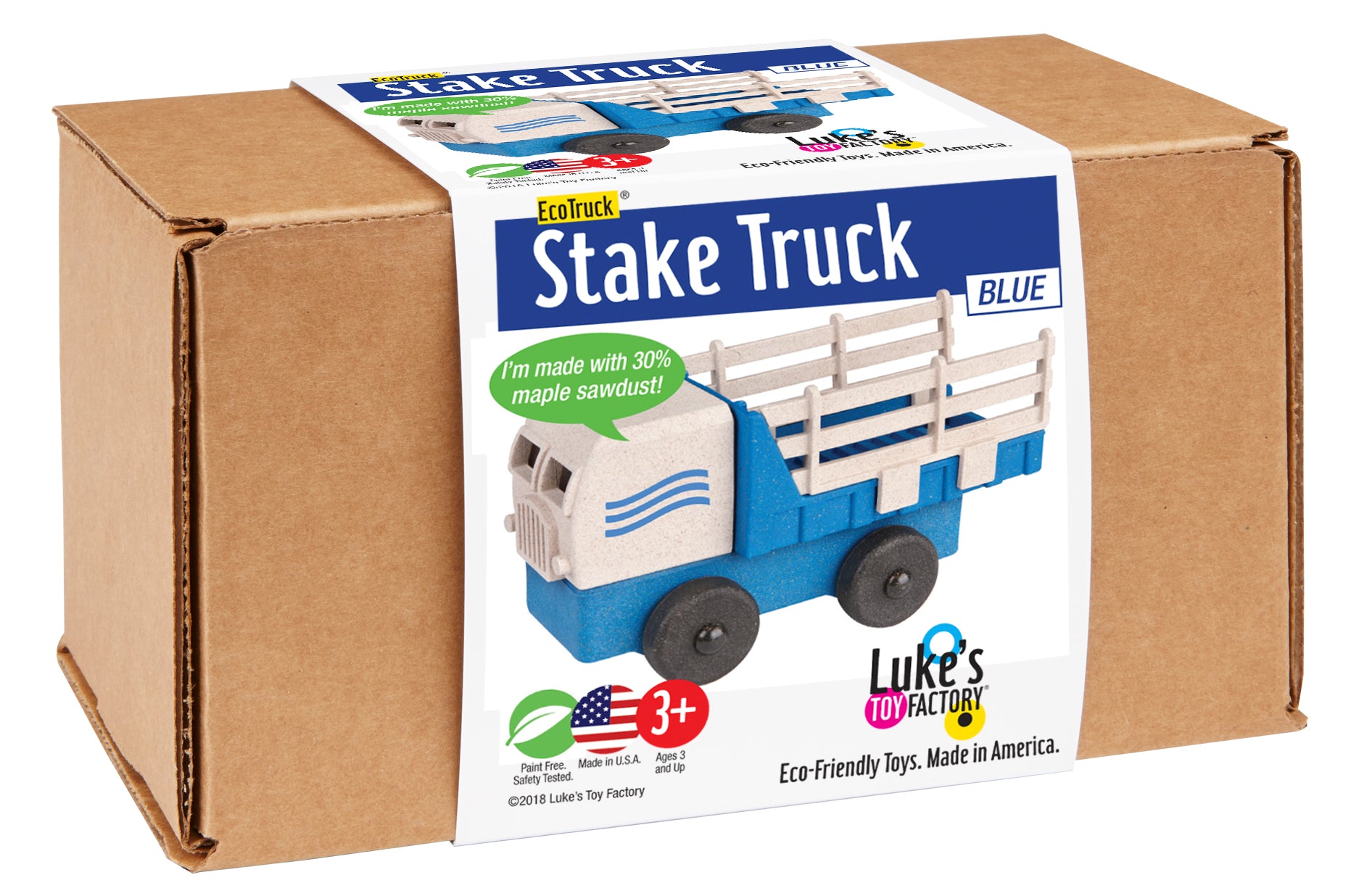 Stake Truck Toy BLUE