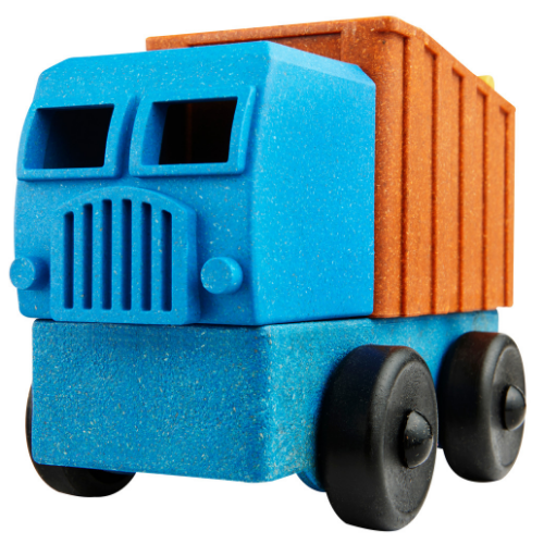 Luke's Toy Factory Toy Dump Truck front view